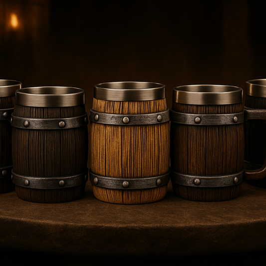 WoodForge Tankards